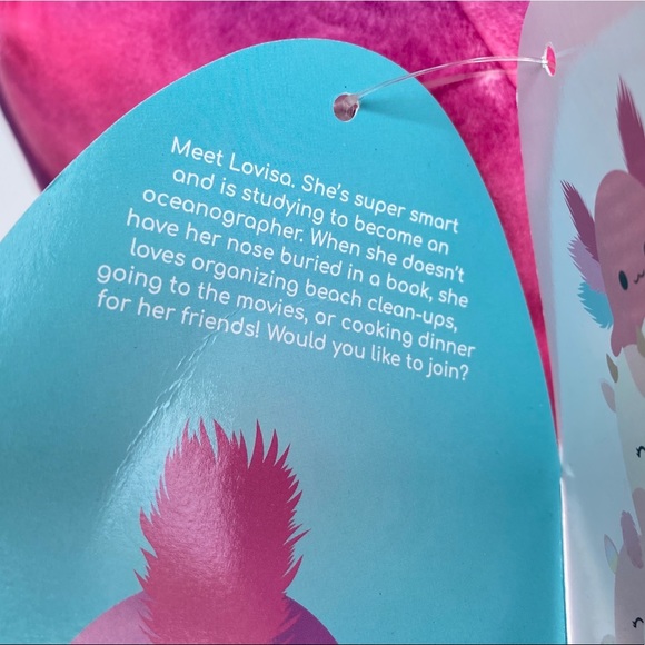 Squishmallows Chameleon Lovisa Squish-Doos - Picture 9 of 14